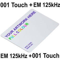 ACSS DUAL ISO CARD - LW 001 TOUCH & EM COLOUR PRINT 1 SIDE
