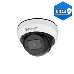 Milesight AI Mini Series 5MP Mini Dome Network Camera with 2.8mm Fixed Lens, NDAA Compliant, IP67 and IK10 - MS-C5375-PD