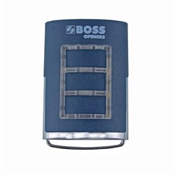 Boss Garage Door Remote with 3 Buttons in Blue - BHT3