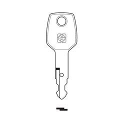 Silca Key Blank for Kubota tractors and Other Earthmoving Equipment KUB5R