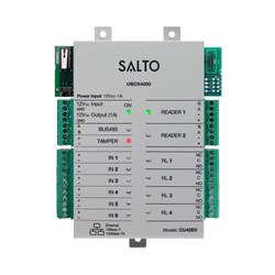 SALTO UBOX4000 Compact solution updater kit based on a SALTO Controller Mullion Black BLE Mifare Wall Reader