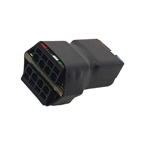 Jack Fuse Quick Connect 4 Way Splitter for RS485/OSDP/4 Core Card Readers, Pack of 10 - FAST-R4S