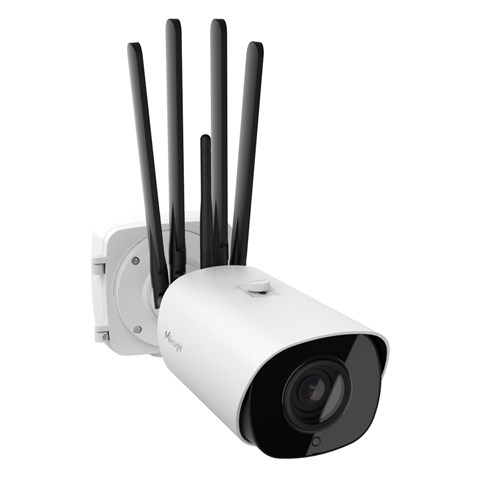 Milesight AI Cellular Series 2MP Bullet Plus Network Camera with 5.3-64mm Varifocal Lens, 5G Connectivity, IP67 - MS-C2966-X12RGPC