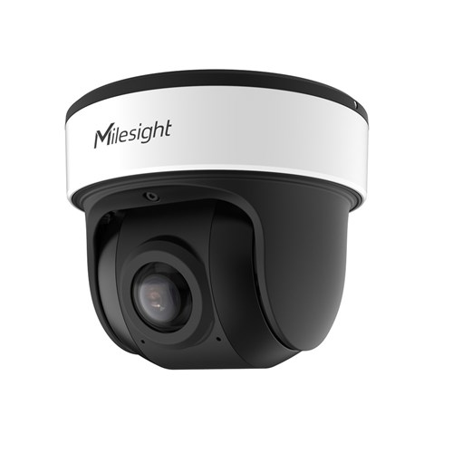 Milesight AI Panoramic Series 5MP 180-Degree Mini Dome Network Camera with 1.68mm Fixed Lens, NDAA Compliant, IP67 and IK10 - MS-C5376-PE