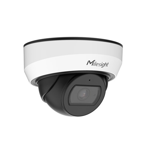Milesight AI Mini Series 8MP Mini Dome Network Camera with 2.7-13.5mm Varifocal Lens, NDAA Compliant, IP67 and IK10 - MS-C8175-FPD