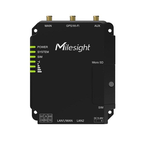 Milesight UR32 Pro Series 4G Router, PoE, Wi-Fi - UR32-L04AU-P-W