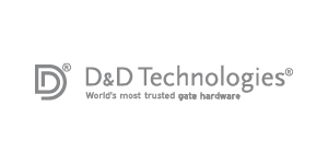 D&D Technologies logo bw