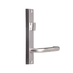 Astra Furniture Ascot Narrow Style Square End Internal Plate with Turn & 29 Lever Satin Chrome - AN14/29 SCP