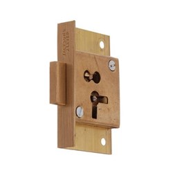 Jacksons Cupboard Lock 63.5mm Left Hand 2 Lever Keyed to Differ with 2 Keys - JC72 LH