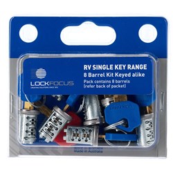 LOCK FOCUS BARREL KIT-8 & ASSY KEY