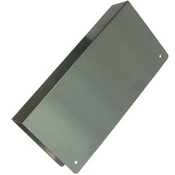 BDS Blank Wrap for 35mm Thick Doors 230x110mm SS - WAPB/7/35