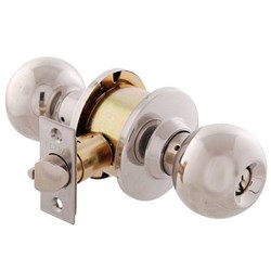 BRAVA Urban Cylindrical Entrance Knob Set TE2 Profile KD with Adjustable 60/70mm Backset Polished Stainless Steel - 100CBAPSS