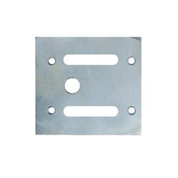 BDS SAFE LOCK MOUNT PLATE for S&G FOOTPRINT (WELD ON) 85mm x 75mm x 6mm THICK