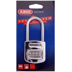 ABUS P/LOCK 160/50HB50 COMBO DP 50mm SHKL