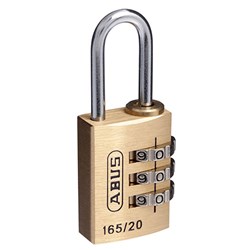 ABUS P/LOCK 165/20 COMBO BX