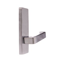 Lockwood Furniture Square End Plate Concealed Fix with 90 Lever Satin Chrome - 1805/90SC
