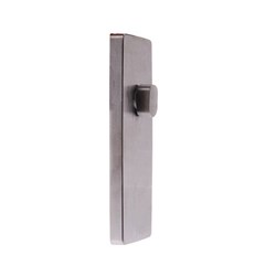 Lockwood Furniture Square End Plate Concealed Fix with Turnsnib Only Satin Chrome - 1806SC