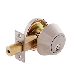 BRAVA URBAN DEADBOLT 200B SSS TE2 KEYWAY SGL CYL