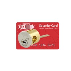 LOCKWOOD VPIL 201 MT5  CYL SC 201PI2MT5 SC KD (1xKEY 1xCARD)