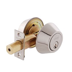 BRAVA Urban Deadbolt Double Cylinder TE2 Profile KD Polished Stainless Steel - 210BPSS