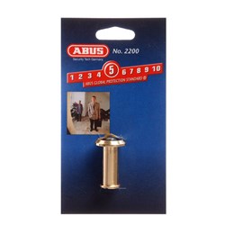 ABUS DOOR VIEWER 2200 GLD carded