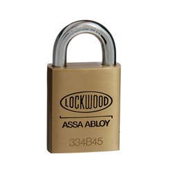 LOCKWOOD P/LOCK 334B45/119/6KD KEYED TO PWDE ("E") KEY