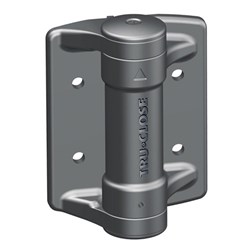 D&D TruClose Heavy Duty Gate Hinge Closer with 1 Side Fix Leg for Metal Gate upto 70kg Black - TCHD1AL1S3BT