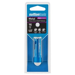 Sutton Bi-Metal Cobalt ULTRA Holesaw, 36mm Cutting Depth, 16mm Diameter - H1050160
