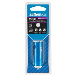 Sutton Bi-Metal Cobalt ULTRA Holesaw, 36mm Cutting Depth, 19mm Diameter - H1050190
