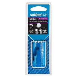 Sutton Bi-Metal Cobalt ULTRA Holesaw, 36mm Cutting Depth, 25mm Diameter - H1050250
