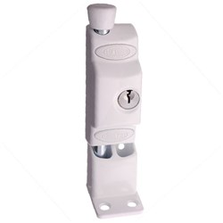 LOCKWOOD PATIO BOLT 680 NEW  WHT