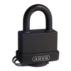 ABUS 70/45 Expedition Padlock 49mm Body 24mm Shackle Clearance for Extreme Weather Black Boxed  - 70/45
