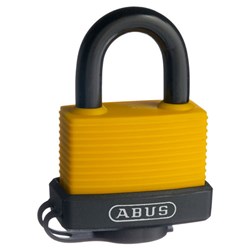 ABUS P/LOCK 70AL/45 DP CONSTRUCTION YEL