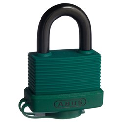 ABUS P/LOCK 70AL/45 DP MILITARY GRN