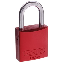 ABUS P/LOCK 72/40 RED TT02162