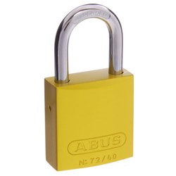 ABUS P/LOCK 72/40 YEL TT02162