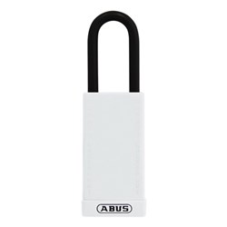 ABUS P/LOCK 74LB/40 WHT KD ***LONG BODY VERSION***