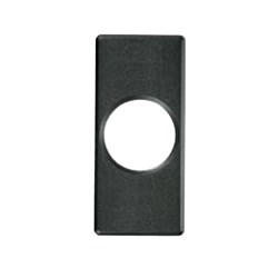 D&D SureClose Small Rectangular Post Bracket for Flush Mount Hinge Weld On for Steel - 0510-04 7525