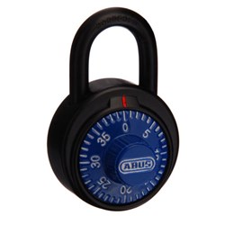 ABUS P/LOCK 78KC/50 (411-KEY) BLU DIAL