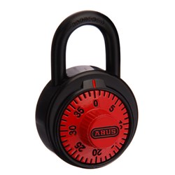 ABUS P/LOCK 78KC/50 (507-KEY) RED DIAL