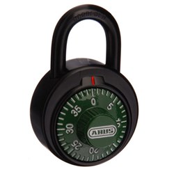 ABUS P/LOCK 78KC/50 (509-KEY) GRN DIAL