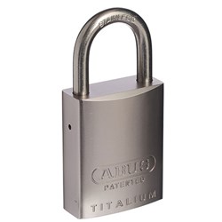 ABUS P/LOCK 83ALIB/40 SIL KD with 25MM SS SHACKLE