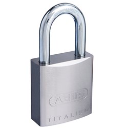 ABUS P/LOCK 86TI/55 L/CYL/ASS *** ACCEPTS 1/2 EURO CYL ***