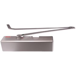 AAA Sliding Door Closer for Light Commercial 900mm Wide Door Silver - 409 SIL