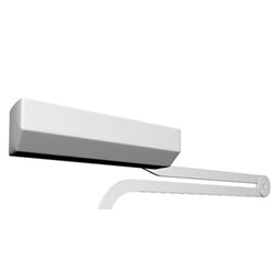 AAA Sliding Door Closer for Light Commercial 900mm Wide Door White - 409 WH