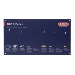 ABUS MERCH DISPLAY BOARD 83 SERIES - WEATHER PROOF