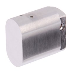 ABUS Ovel Cylinder Dummy Satin Chrome