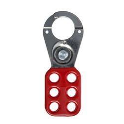 ABUS HASP LOCKOUT SAFETY  25mm RED H701