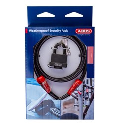 ABUS COMBO PACK CABLE PADLOCK COBRA 10-140 AND 70/45BLK