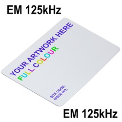 NEPTUNE EM 125kH ISO CARD COLOUR PRINT 1 SIDE